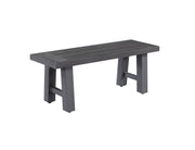 D1000 Outdoor Patio Dining Set, All-Weather Polywood Table with 52