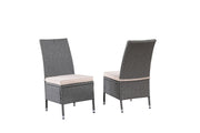 Large Outdoor Patio Dining Set, 96.5