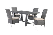 Large Outdoor Patio Dining Set, 96.5
