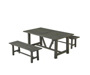 D1004D3 Outdoor Patio Dining Set, All-Weather 73