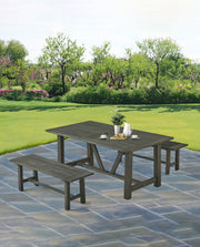 D1004D3 Outdoor Patio Dining Set, All-Weather 73