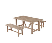 D1007D3 Outdoor Patio Dining Set, All-Weather 73