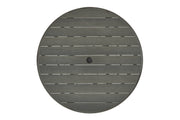 D1010D5 Gray Round Patio Dining Set and Outdoor Table with Chairs