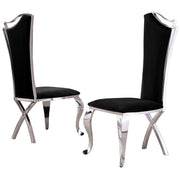 D14-SC, SC34-36: Velvet Dining Chairs by Quality Living Furniture