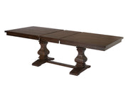 Extendable Walnut Dining Table Set | Beige or Gray (D42) by Quality Living Furniture