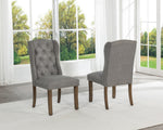 Button Tufted Upholstered Dining Chairs (D700 & D701) by Quality Living Furniture