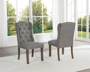 Button Tufted Upholstered Dining Chairs (D700 & D701) by Quality Living Furniture