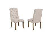 Traditional Trestle Dining Set with Upholstered Chairs (D700 D701) by Quality Living Furniture