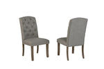 Traditional Solid Wood Rectangular Trestle Dining Set With Chairs by Quality Living Furniture