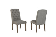 Traditional Solid Wood Rectangular Trestle Dining Set With Chairs by Quality Living Furniture
