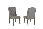 Traditional Solid Wood Rectangular Trestle Dining Set With Chairs by Quality Living Furniture