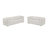 S10-SL Modern Boucle Sofa and Loveseat Set, 