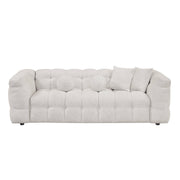 S10SL Modern Boucle Sofa and Loveseat Set, 