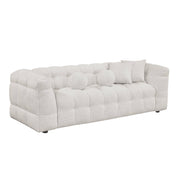 S10SL Modern Boucle Sofa and Loveseat Set, 