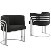 SC020-7, CH020-7, & BS020-7: Modern Teddy Fabric Chairs with Chrome Base