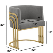 SC020-7, CH020-7, & BS020-7: Modern Teddy Fabric Chairs with Chrome Base