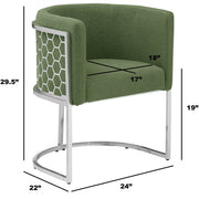 SC030-7, CH030-7, & BS030-7: Modern Teddy Fabric Chairs with Honey Comb Back Design