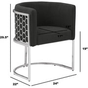SC030-7, CH030-7, & BS030-7: Modern Teddy Fabric Chairs with Honey Comb Back Design