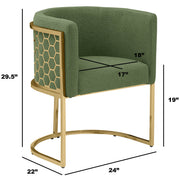 SC030-7, CH030-7, & BS030-7: Modern Teddy Fabric Chairs with Honey Comb Back Design