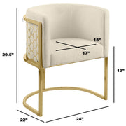 SC030-7, CH030-7, & BS030-7: Modern Teddy Fabric Chairs with Honey Comb Back Design