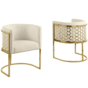 SC030-7, CH030-7, & BS030-7: Modern Teddy Fabric Chairs with Honey Comb Back Design