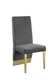 SC160 Majestic Oversized Velvet Accent Dining Chair, 42