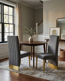 SC160 Majestic Oversized Velvet Accent Dining Chair, 42