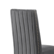 SC160 Majestic Oversized Velvet Accent Dining Chair, 42