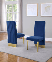 SC160 Majestic Oversized Velvet Accent Dining Chair, 42