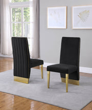 SC160 Majestic Oversized Velvet Accent Dining Chair, 42