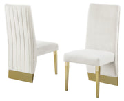 SC160 Majestic Oversized Velvet Accent Dining Chair, 42