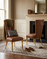 SC257 Majestic Oversized Leathaire Dining Chair, 26