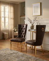 SC257 Majestic Oversized Leathaire Dining Chair, 26