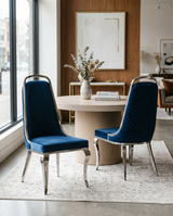 SC310 Majestic Oversized Velvet Accent Dining Chair, 43