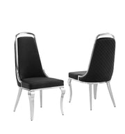 SC310 Majestic Oversized Velvet Accent Dining Chair, 43