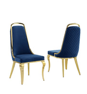SC314 Majestic Oversized Velvet Accent Dining Chair, 43