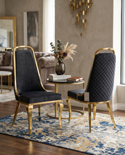SC314 Majestic Oversized Velvet Accent Dining Chair, 43