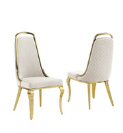 SC314 Majestic Oversized Velvet Accent Dining Chair, 43