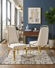 SC314 Majestic Oversized Velvet Accent Dining Chair, 43