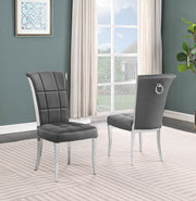 SC320 Majestic Oversized Velvet Accent Dining Chair, 40