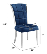 SC320 Majestic Oversized Velvet Accent Dining Chair, 40