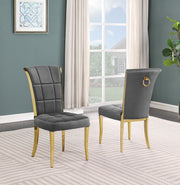 SC324 Majestic Oversized Velvet Accent Dining Chair, 40