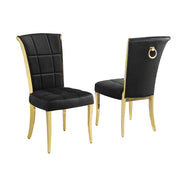 SC324 Majestic Oversized Velvet Accent Dining Chair, 40
