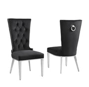 SC330 Majestic Oversized Velvet Accent Dining Chair, 42
