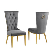 SC334 Majestic Oversized Velvet Accent Dining Chair, 42