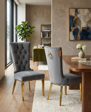 SC334 Majestic Oversized Velvet Accent Dining Chair, 42