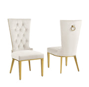 SC334 Majestic Oversized Velvet Accent Dining Chair, 42