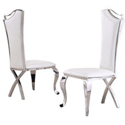 D14-SC, SC34-36: Velvet Dining Chairs by Quality Living Furniture