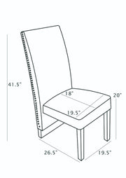 SC560 Majestic Oversized Boucle Accent Dining Chair, 42