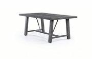 D1000 Outdoor Patio Dining Set, All-Weather Polywood Table with 52